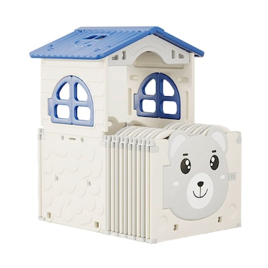 Toddler Baby Play Yards Playhouse With Safety Fence Game Indoor Playground for Home