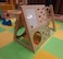 Multifunctional Game Toy Tent 6 in 1 Drawing Block Board Climbing Frame Basketball Hoop Toy Tent Suitable For 3 Years Children