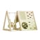 Multifunctional Game Toy Tent 6 in 1 Drawing Block Board Climbing Frame Basketball Hoop Toy Tent Suitable For 3 Years Children