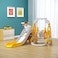 Multifunction 3 In 1 Indoor Playroom Kids Slide Kindergarten Home Indoor Car Theme Slides And Swings For Babies