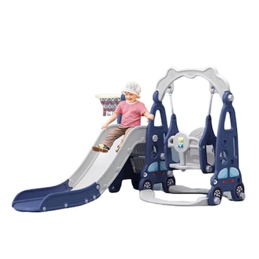 3 In 1 Plastic Children Toys Baby Indoor Kids Slide And Swing For Home