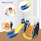 Children Indoor Playground Kids Colorful Rocket Theme Plastic Swing Slide Baby Multifunctional Toys