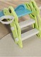 Plastic Baby And Kids Sliding Toy Dinosaur Foldable Slide For Indoor