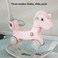 Baby Rocking Horse Car Three In One Anti-Fall Multi-Function Push Rod Plastic Thickened 1 To 6 Years Old