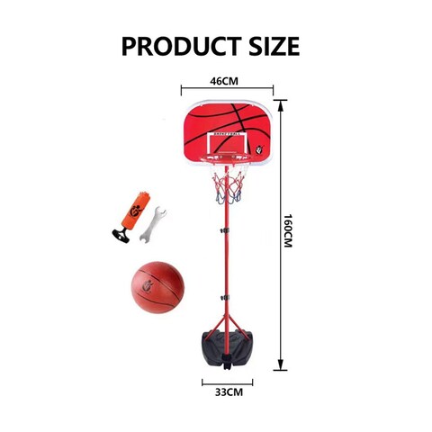 Kids Indoor Basketball Hoop Stand Outdoor Toys Outside Backyard Games Mini Hoop Goal
