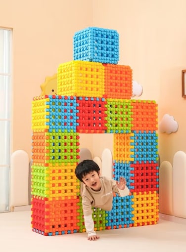 20PCS Large Size Plastic Educational Toy Building Puzzle Blocks