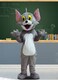 High Quality Long Plush Adult Tom And Jerry Mascot Costume