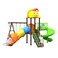 Kids Outdoor Swing Slide Playset Plastic Commercial Basketball Hoop Playground Equipment Backyard
