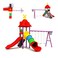 Kindergarten Outdoor Plastic Slide For Kids With Daycare Swing Outdoor Playground For Sale