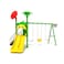 Colorful Metal Children Swing And Slide Multifunction Preschoolers Play Set Outdoor For Kids
