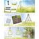 5 IN 1 Kids Garden Swing Set for Backyard, Outdoor Play Equipment, w/ Adjustable Swing Seats, Seesaw, Basket Hoop, Gym Rings, A-Frame Metal Stand, for Ages 3-10 Years