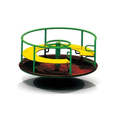 Outdoor Swivel Chair Children's Playground Merry-Go-Round Toy for 5-7 Years Old
