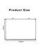Wall Mounted Aluminum Alloy Frame 90 x 120cm White Board Magnetic Dry Erase Board Large Whiteboard for Classroom