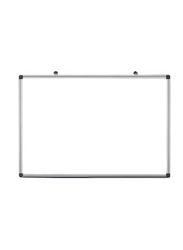 Wall Mounted Aluminum Alloy Frame 90 x 120cm White Board Magnetic Dry Erase Board Large Whiteboard for Classroom