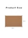 Wall Mounted Aluminum Alloy Frame Vision Cork Boards 60 x 90cm Bulletin Memo Writing Notice Letters Combination Board