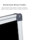 Aluminum Alloy 60 x 90cm Writing Blackboard School Dry Erase Drawing Black Board