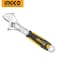 INGCO Adjustable Wrench HADW131108 &ndash; Heavy-Duty, Precision Tool with Smooth Jaw Adjustment