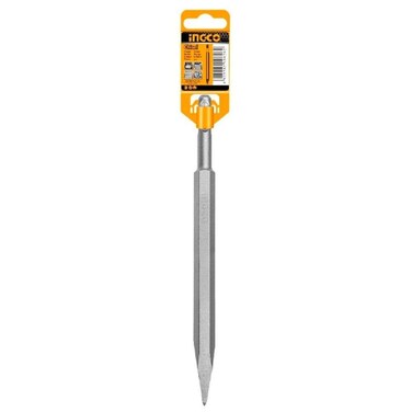 INGCO SDS PLUS CHISEL DBC0112501 - Durable and High-Performance Chisel for SDS Plus Rotary Hammers, Ideal for Concrete and Masonry Work