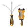 INGCO 12 PCS Flexible Shaft Screwdriver Set AKSDFL1208 Professional Heavy-Duty Multi-Purpose Screwdriver Kit for Electronics, Automotive, and DIY Projects