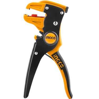 INGCO WIRE STRIPPER HWSP15608 - High-Precision Wire Stripper, Ideal for Electrical and DIY Work, Adjustable Blade for Stripping Wires with Ease