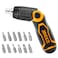 INGCO 13 IN 1 Ratchet Screwdriver Set AKISD1208 Professional Multi-Purpose Ratchet Screwdriver Kit for Automotive, Mechanical, and DIY Applications