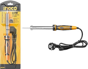 INGCO Electric Soldering Iron SI0268 &ndash; High-Precision 60W Soldering Tool for Electronics, Repairs &amp; DIY Projects