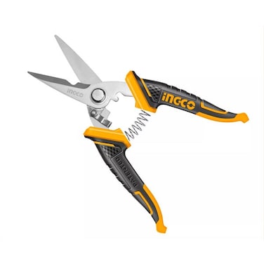 INGCO Electric Scissors HES0187 &ndash; High-Performance Rechargeable Cordless Fabric &amp; Craft Cutting Tool