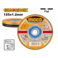INGCO Abrasive Metal Cutting Disc Set MCD121255 &ndash; High-Performance Cutting Wheels for Metal, Stainless Steel, and Alloys