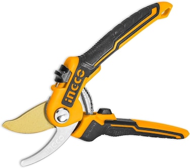 INGCO PRUNING SHEAR HPS0601 - Professional Pruning Shears, High-Quality Blade for Precision Cuts, Ideal for Gardening and Horticultural Use