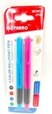Motarro  0.7mm Tip 4-Color Retractable Ballpoint Pen Multicolor(MC053-2)