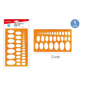 Motarro MI050-3 Lettering Template (Pack of 2)