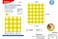 MOTARRO MU033-3 Self-Adhesive Emoji Smiley Stickers Pack of 2, 19 mm Size
