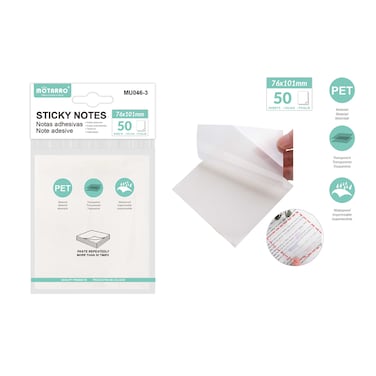MOTARRO STICKY NOTES, (MU046-3) - Pack of 2