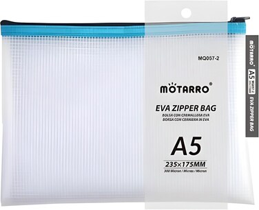 Motarro MQ057-2 Eva Zipper Bag: Durable Storage for Your Essentials (A5)