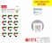 Motarro MU127-5 Self-Adhesive Labels