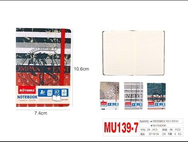 Motarro MU139-7 Note Book Pack of 2
