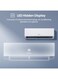 Hisense 1.5 Ton Split AC,Air Conditioner, 18769 BTU with T3 Piston Rotary R22 compressor, LED Hidden Display, ESMA 1 Star Energy Saving,Golden Fins, 4D Airflow, Auto Restart, Dimmer, Timer, Fast-Cooling AS-18CT4FBADA01 White (No Installation)