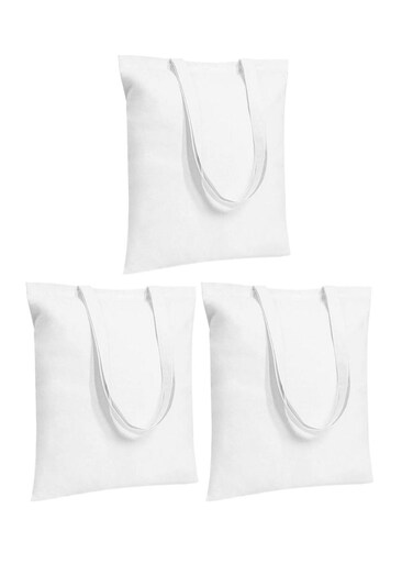 3-Piece Cotton Grocery Bag