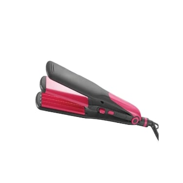 70W Hair Straightener with Multi Panel Plates, 360&deg; Swivel Cord, Lock System for Easy Styling
