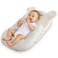 Sunveno Portable Baby Anti - spill Milk U Shape Pillow w / 10&deg; Slope pad