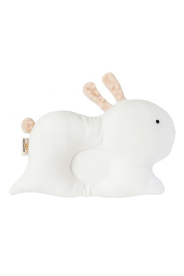 SUNVENO Head Shaper Pillow &ndash; Rabbit (White)   Soft, Supportive &amp; Baby-Safe for 0&ndash;1 Year