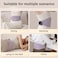 TechLove Waist Belt Massager &ndash; 4-in-1 Therapy with Heat, Vibration, Red Light, Moxibustion, Type-C Rechargeable Battery (800mAh), Wireless Remote, Lightweight &amp; Adjustable Fit for Men &amp; Women