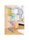 Dubai Gallery 3-Tier Cloth Drying Rack, Rotary Clothes Rack, Foldable Clothes Hanger Rack With Foldable Wings And Wheels