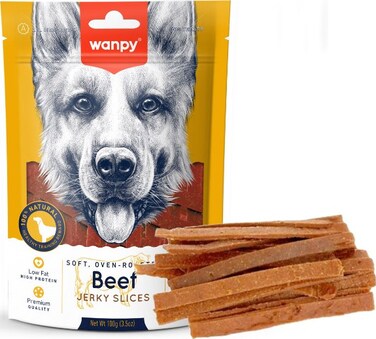 Wanpy Soft Beef Jerky Slices 100g