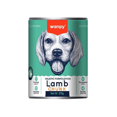 WANPY Holistic Formulation &ndash; Lamb Chunk 375g PACK OF 2