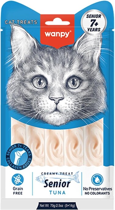 WANPY Creamy Treat For Senior 7+ ( Tuna ) 70g