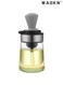 Silicone Brush and Pour Oil Bottle in One, Transparent Glass, Control Oil Dispenser, Ideal for Kitchen, Hygienic, Perfect for Cooking and Baking, Essential Kitchen Tool,350 ml