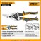 INGCO HTSN0110L Left-Cut Aviation Snip &ndash; Heavy-Duty Industrial Tin Snip for Sheet Metal, Stainless Steel, and Aluminum Cutting Tasks
