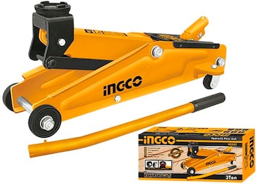 INGCO 3 Ton Hydraulic Trolley Service/Floor Jack, Heavy Duty Jack, HFJ302