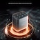 IDMIX 2A08 Pro Rechargeable 4 AAA and 4 AA Batteries Lithium with Charger, 8 Pack 1.5 V Triple A Double A Batteries Rechargeable, Long Lasting Lithium Battery with Integrated Charging Storage Box